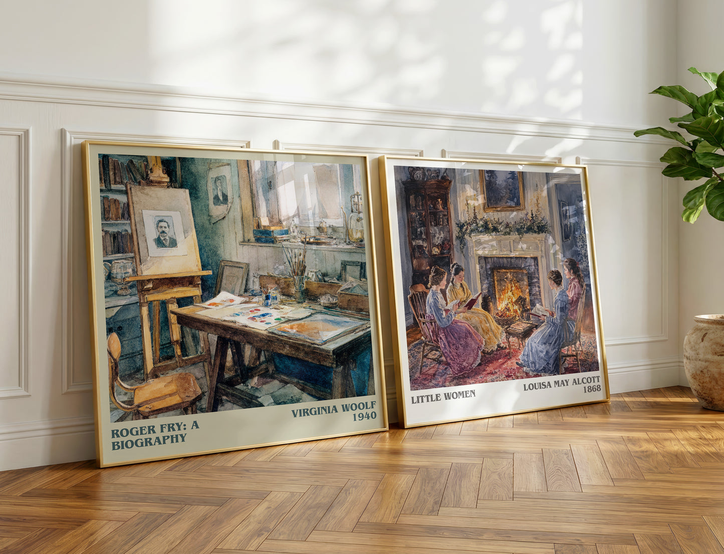 Roger Fry: A Biography book poster packaging – museum-quality print rolled in protective tube