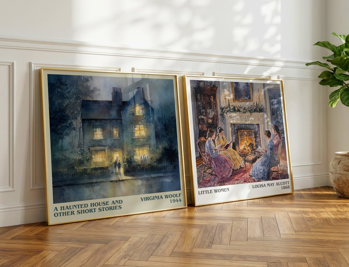 A Haunted House: And Other Short Stories book poster packaging – museum-quality print rolled in protective tube
