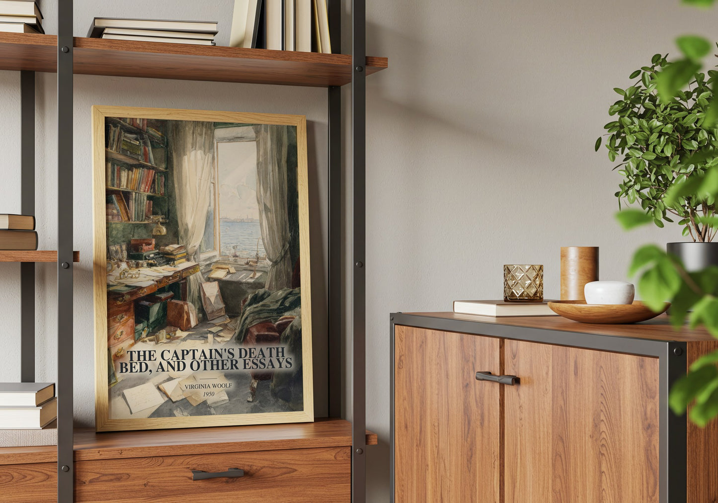 The Captain'S Death Bed, And Other Essays book watercolour illustration paper finish options – matte satin gloss