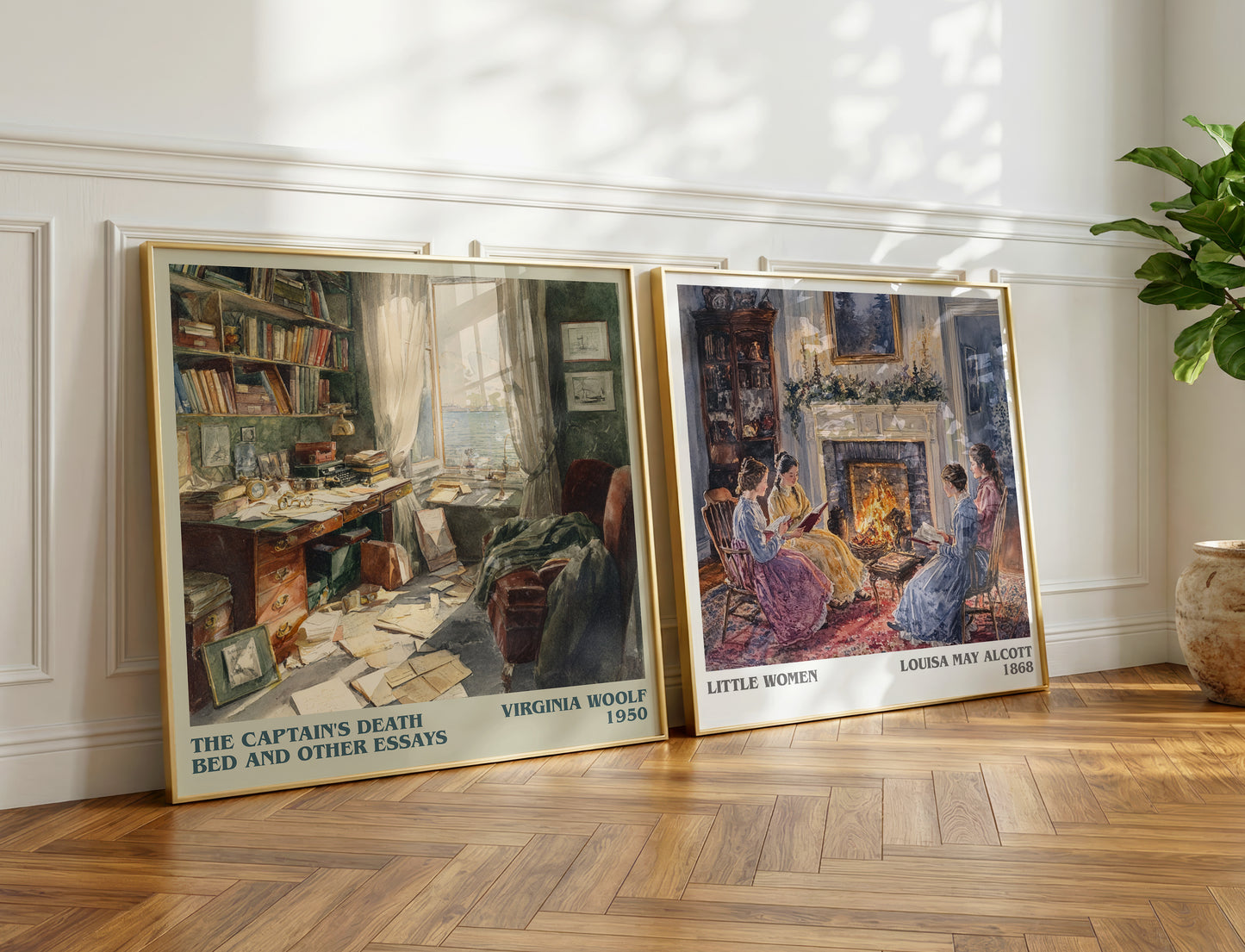 The Captain's Death Bed, and Other Essays book poster packaging – museum-quality print rolled in protective tube