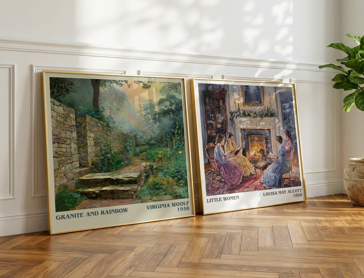 Granite and Rainbow book poster packaging – museum-quality print rolled in protective tube