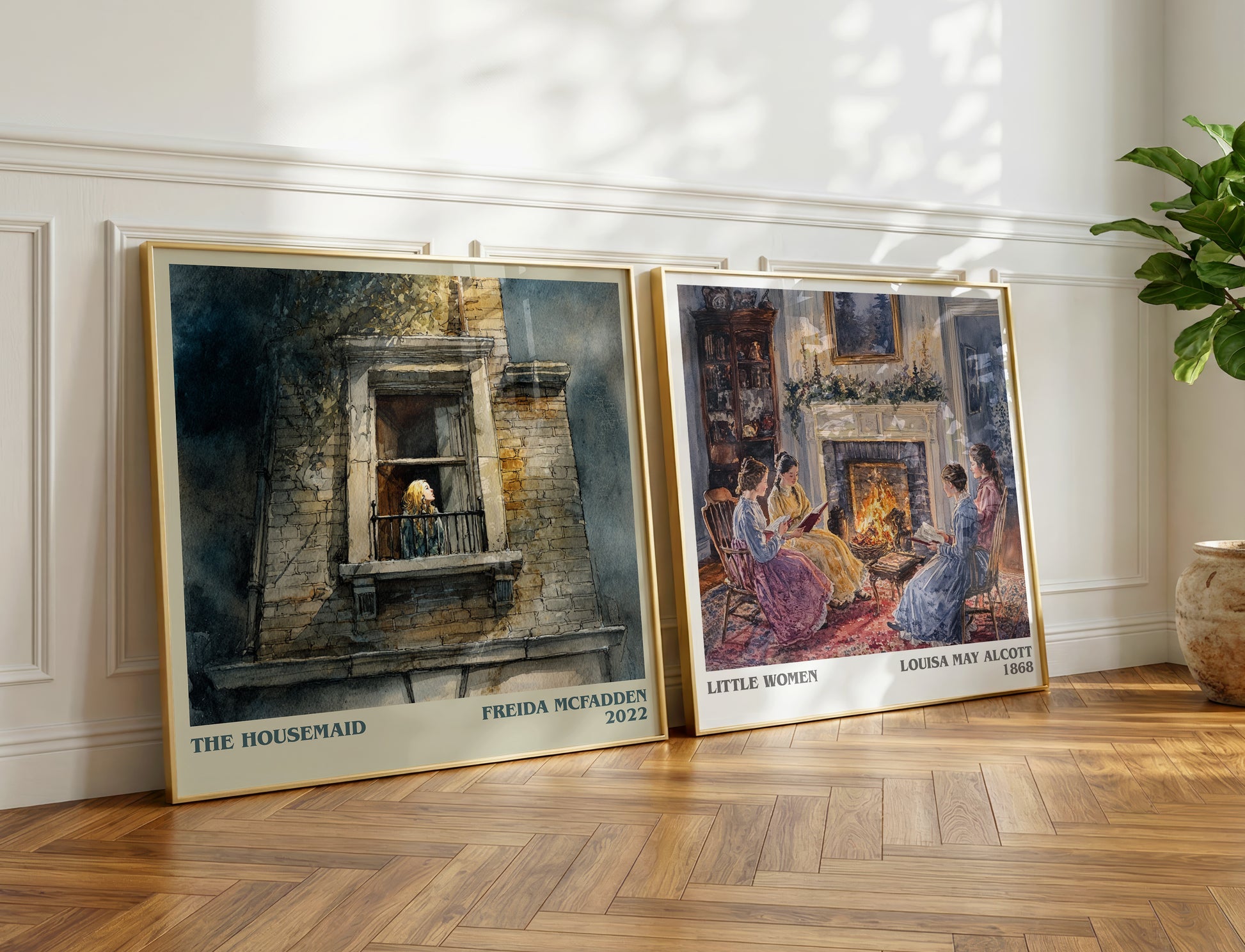 The Housemaid book poster packaging – museum-quality print rolled in protective tube