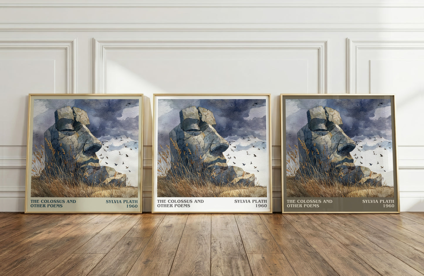 The Colossus: and Other Poems literary print framed by window – literary home decor