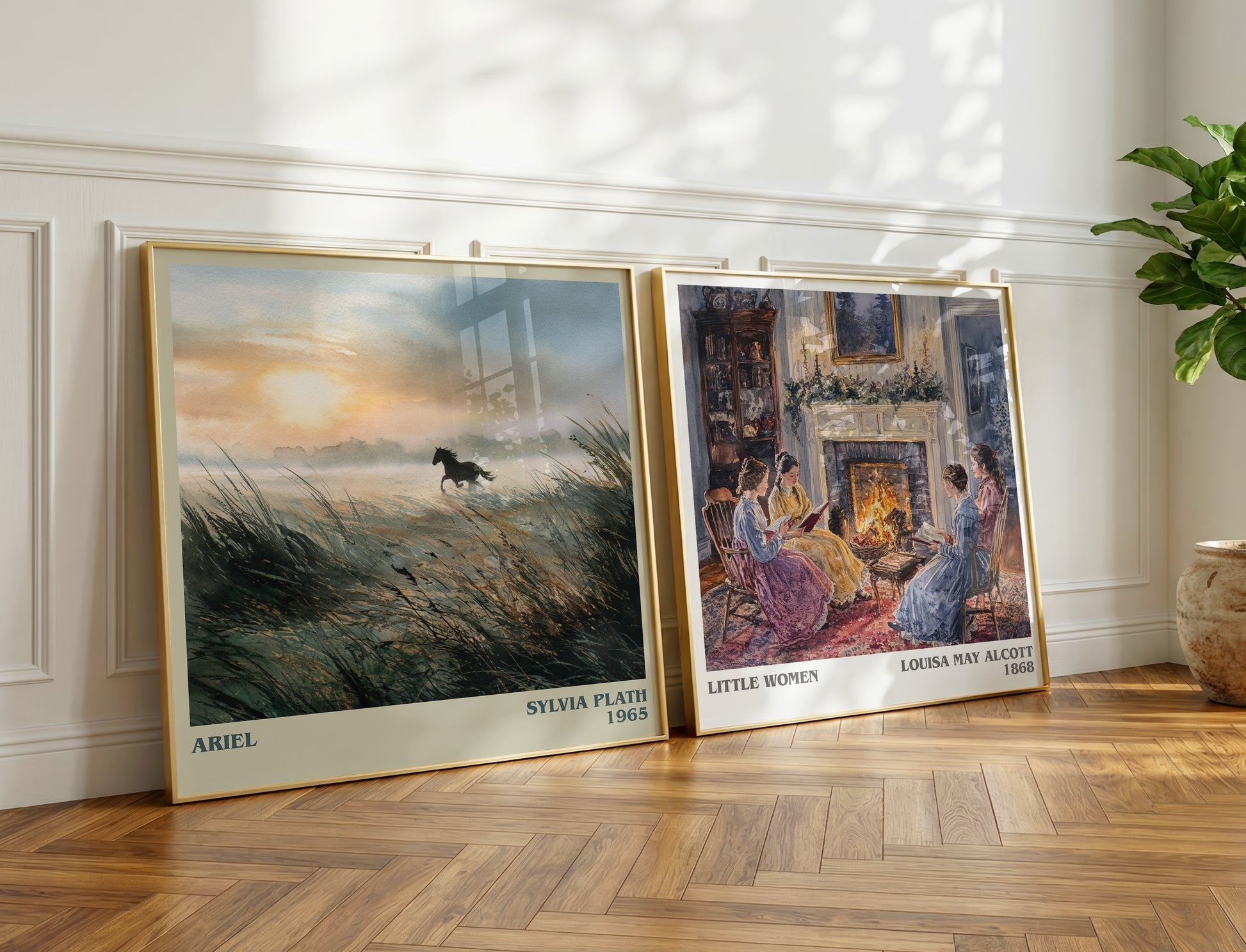Ariel book poster packaging – museum-quality print rolled in protective tube
