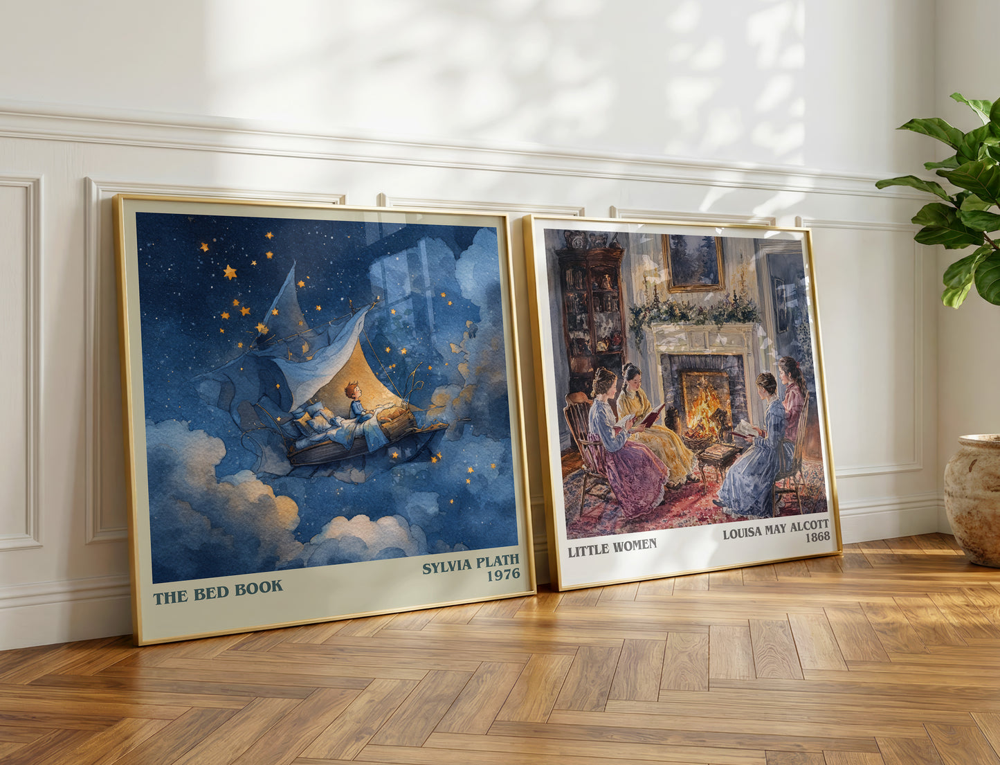 The Bed Book book poster packaging – museum-quality print rolled in protective tube