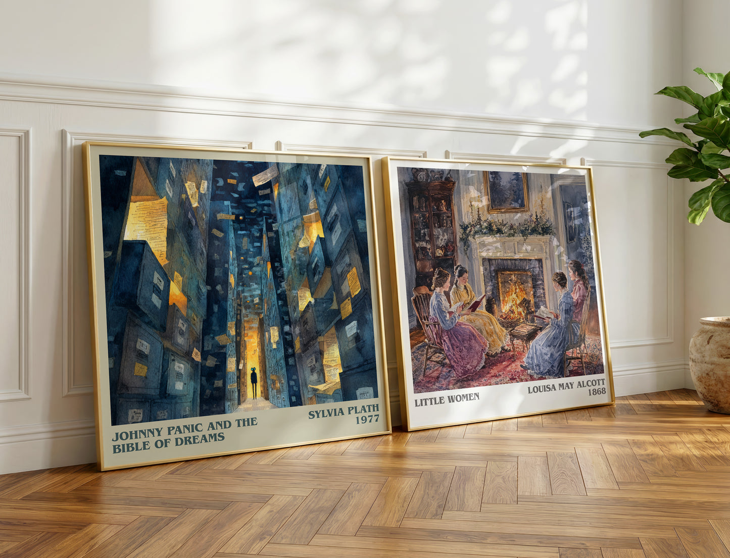 Johnny Panic And The Bible Of Dreams book poster packaging – museum-quality print rolled in protective tube