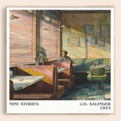 Nine Stories Literary Art Print by J. D. Salinger