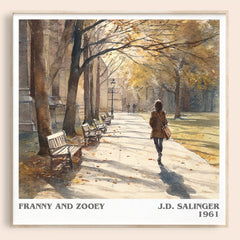 Franny and Zooey Literary Art Print by J.D. Salinger