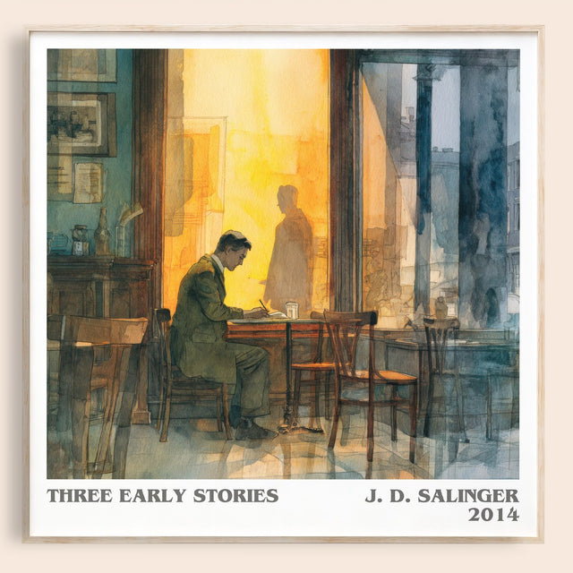 Three Early Stories Literary Art Print by J. D. Salinger