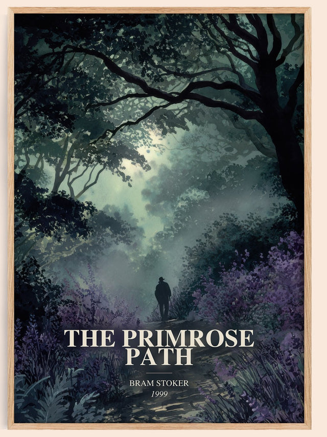 The Primrose Path Book Watercolour Illustration by Bram Stoker