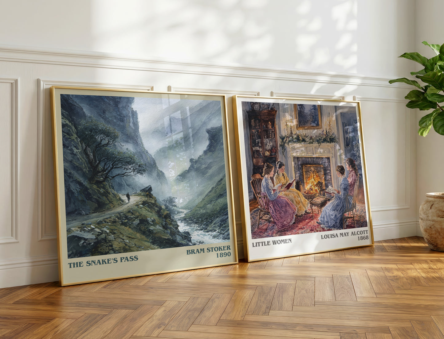 The Snake's Pass book poster packaging – museum-quality print rolled in protective tube