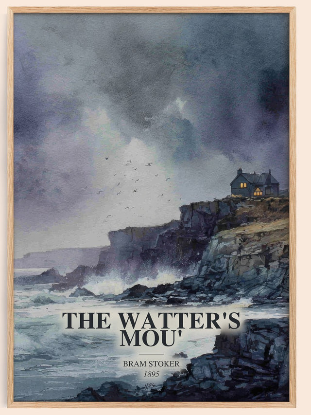 The Watter'S Mou' Book Watercolour Illustration by Bram Stoker