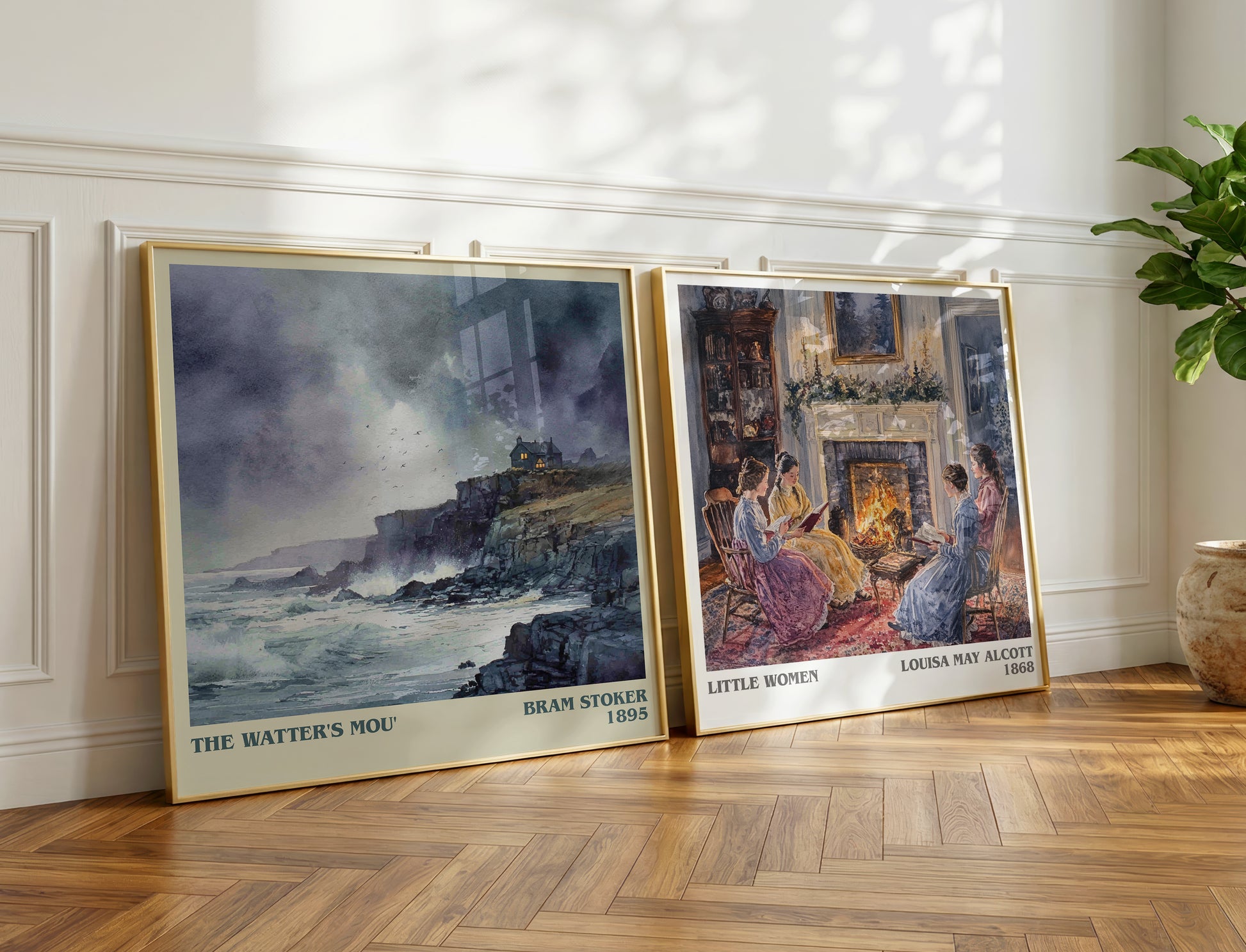 The Watter's Mou' book poster packaging – museum-quality print rolled in protective tube
