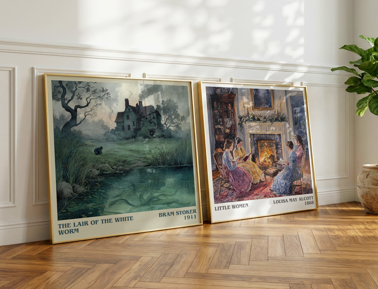 The Lair of the White Worm book poster packaging – museum-quality print rolled in protective tube