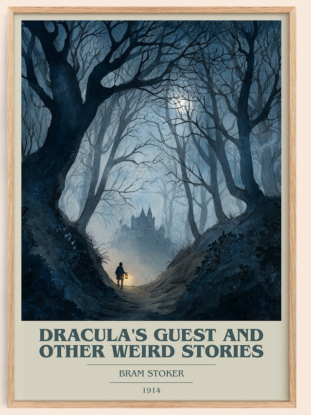 Dracula's Guest And Other Weird Stories Book Cover Poster by B. Stoker