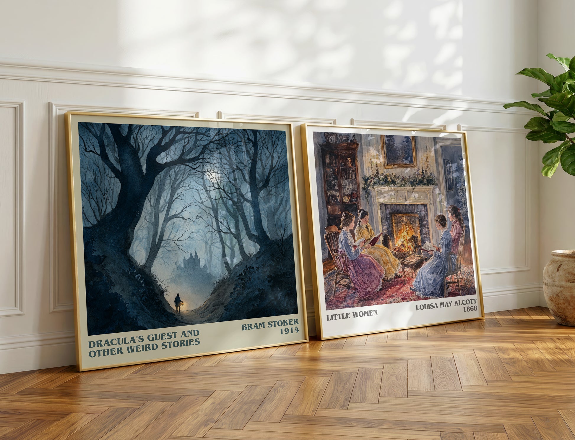 Dracula's Guest And Other Weird Stories book poster packaging – museum-quality print rolled in protective tube