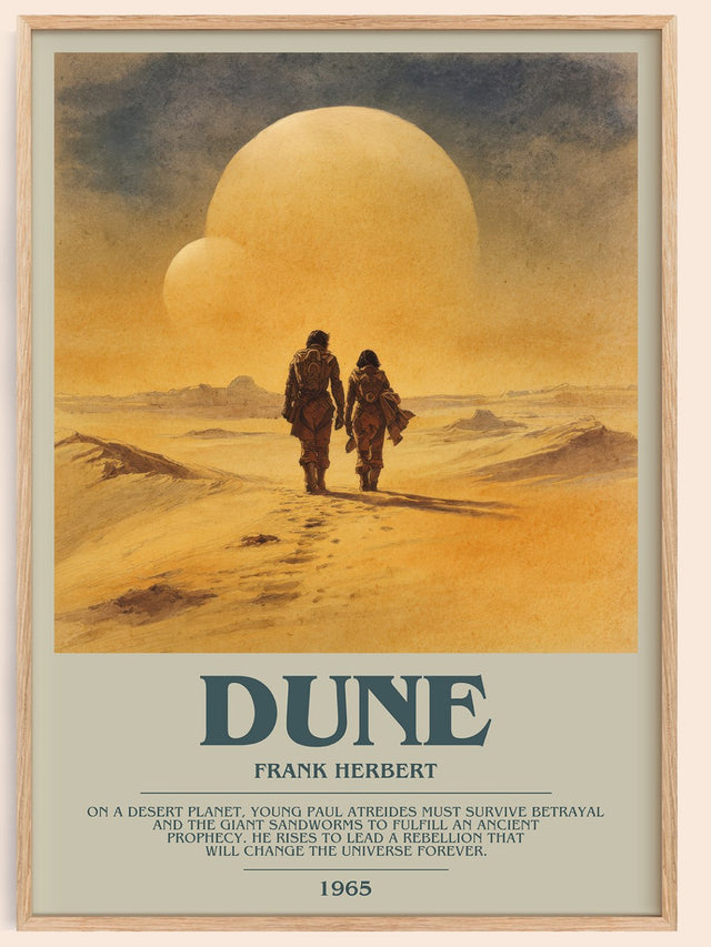 Dune Bookish Wall Art by Frank Herbert