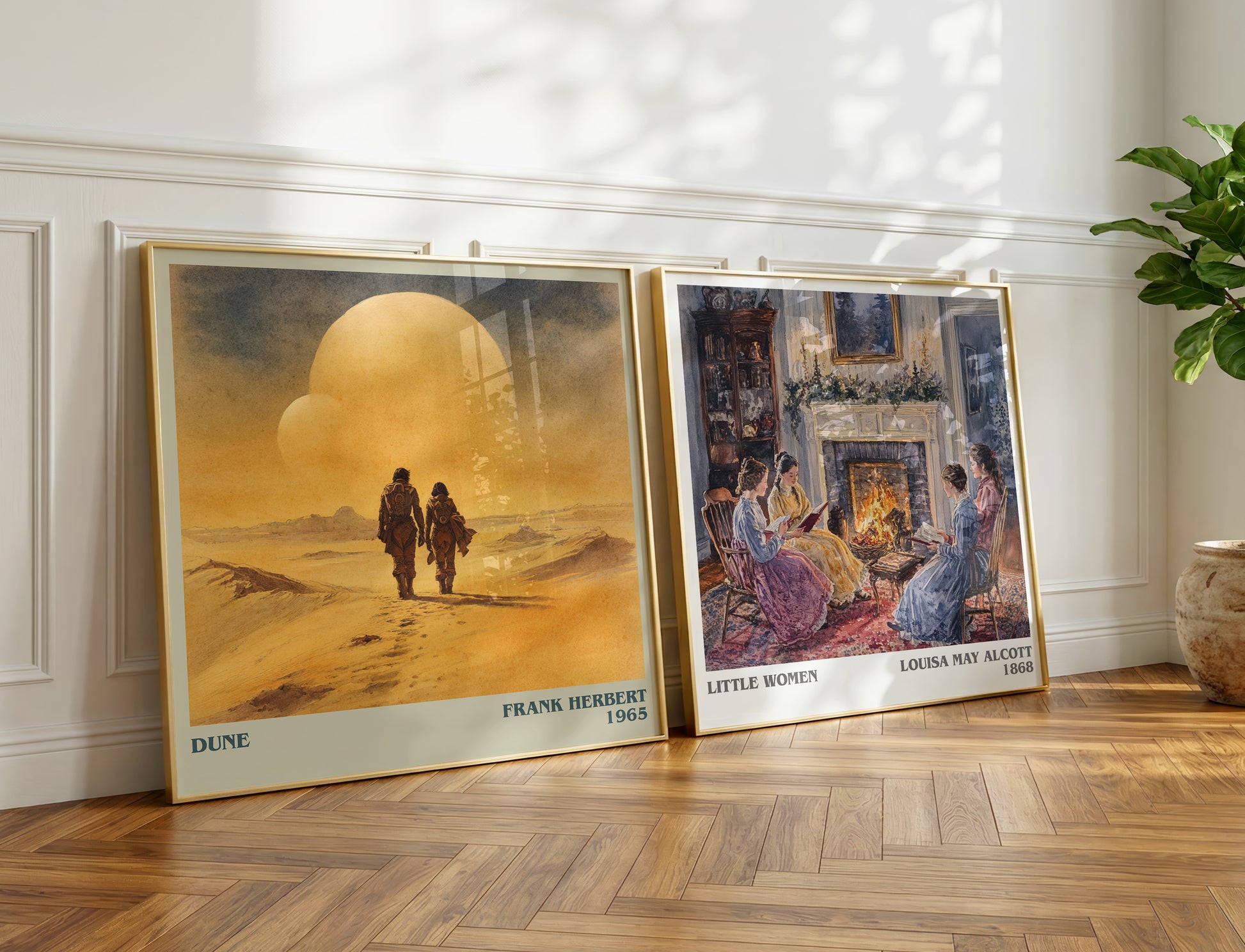 Dune book poster packaging – museum-quality print rolled in protective tube