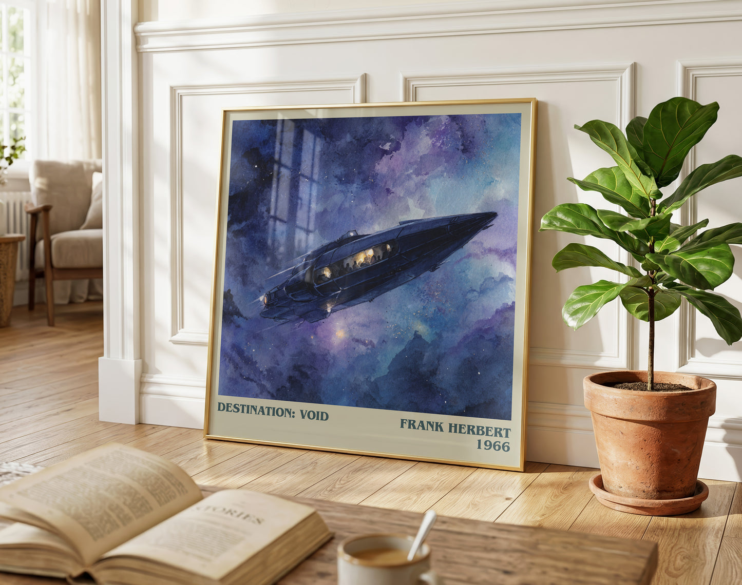 Destination: Void literary poster paired in gallery wall – literary art prints