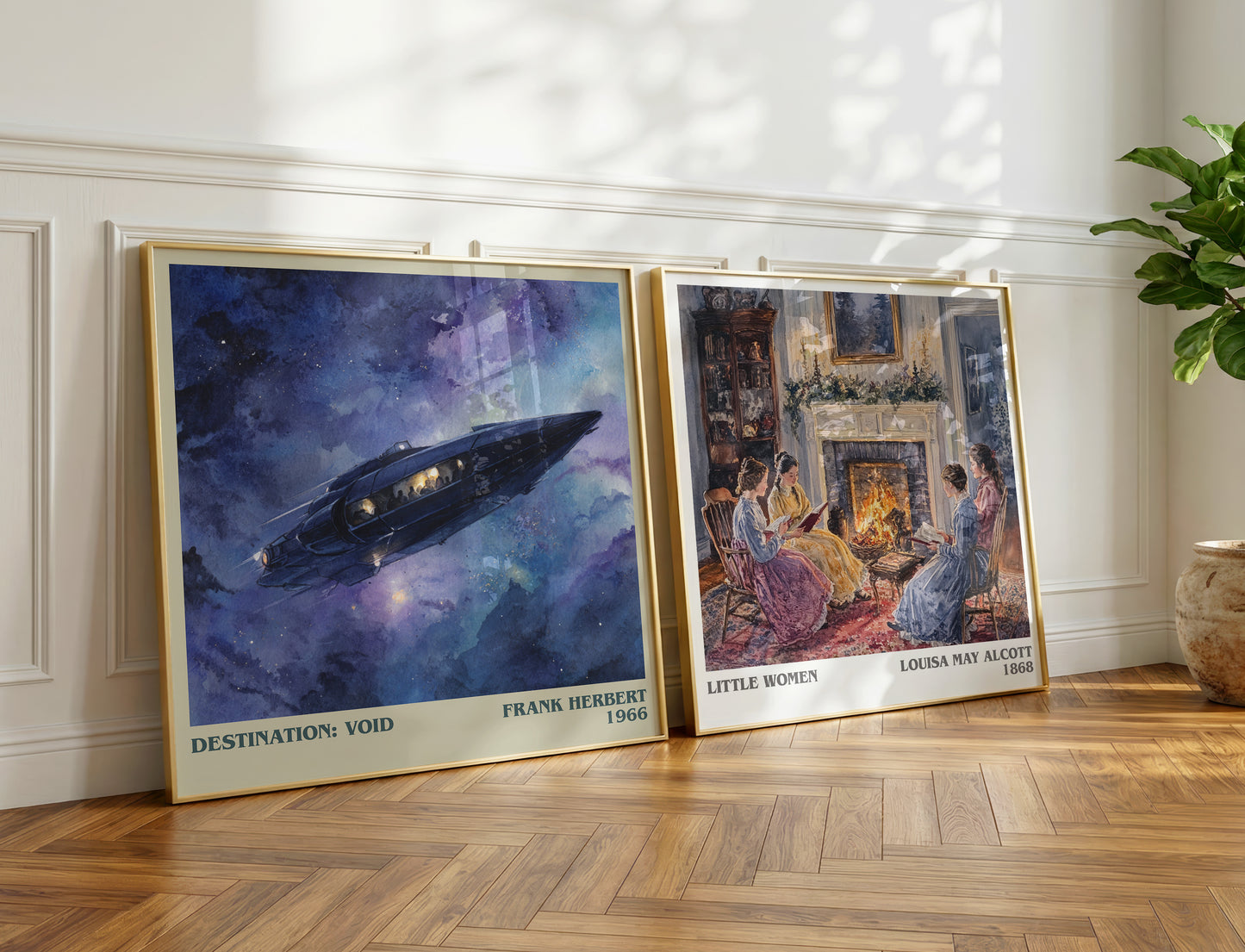 Destination: Void book poster packaging – museum-quality print rolled in protective tube