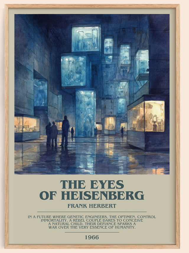 The Eyes of Heisenberg Bookish Wall Art by Frank Herbert