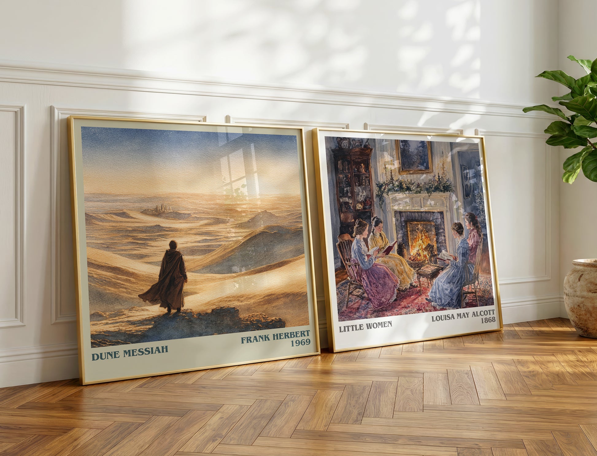 Dune Messiah book poster packaging – museum-quality print rolled in protective tube
