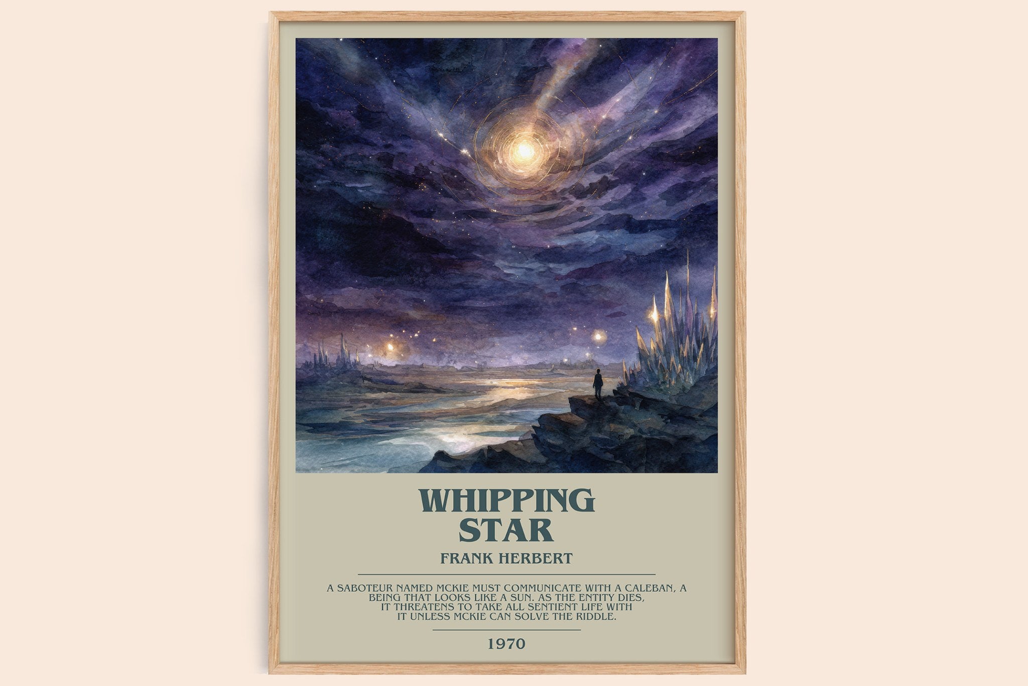 Whipping Star Bookish Wall Art by Frank Herbert