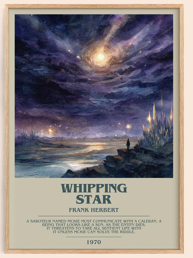 Whipping Star Bookish Wall Art by Frank Herbert
