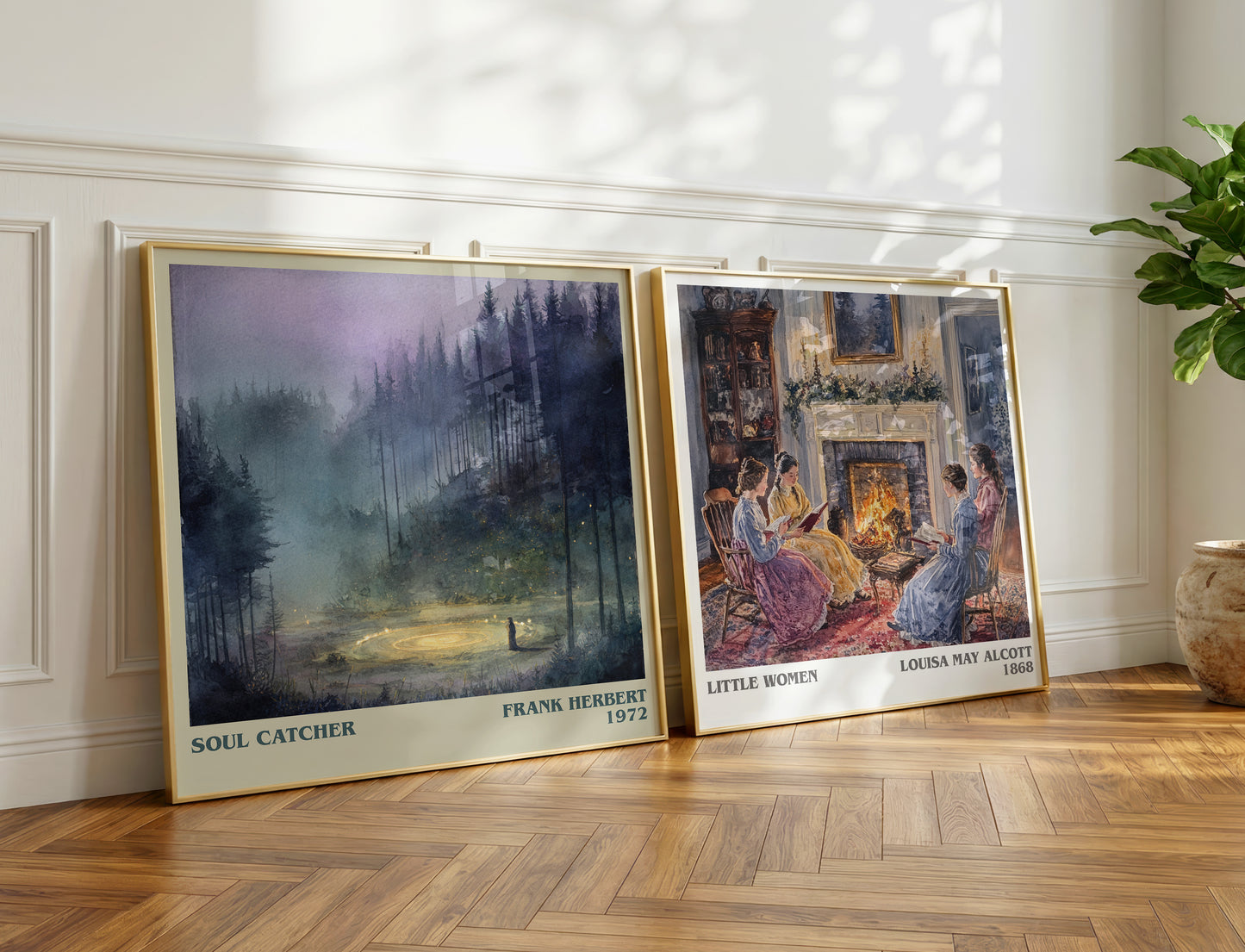 Soul Catcher book poster packaging – museum-quality print rolled in protective tube