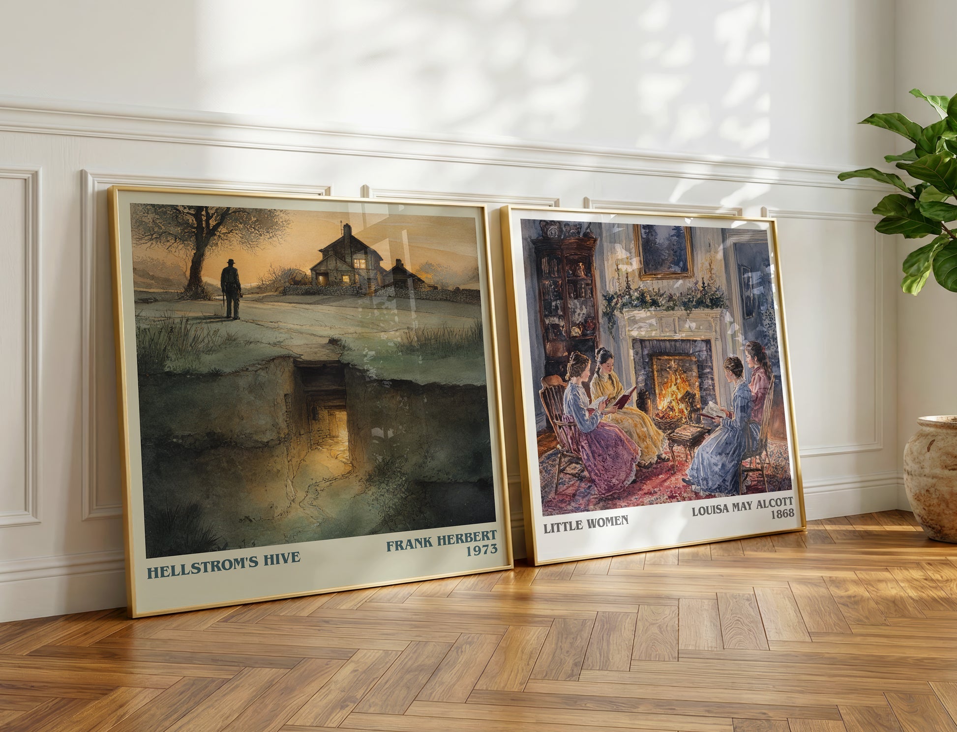 Hellstrom's Hive book poster packaging – museum-quality print rolled in protective tube