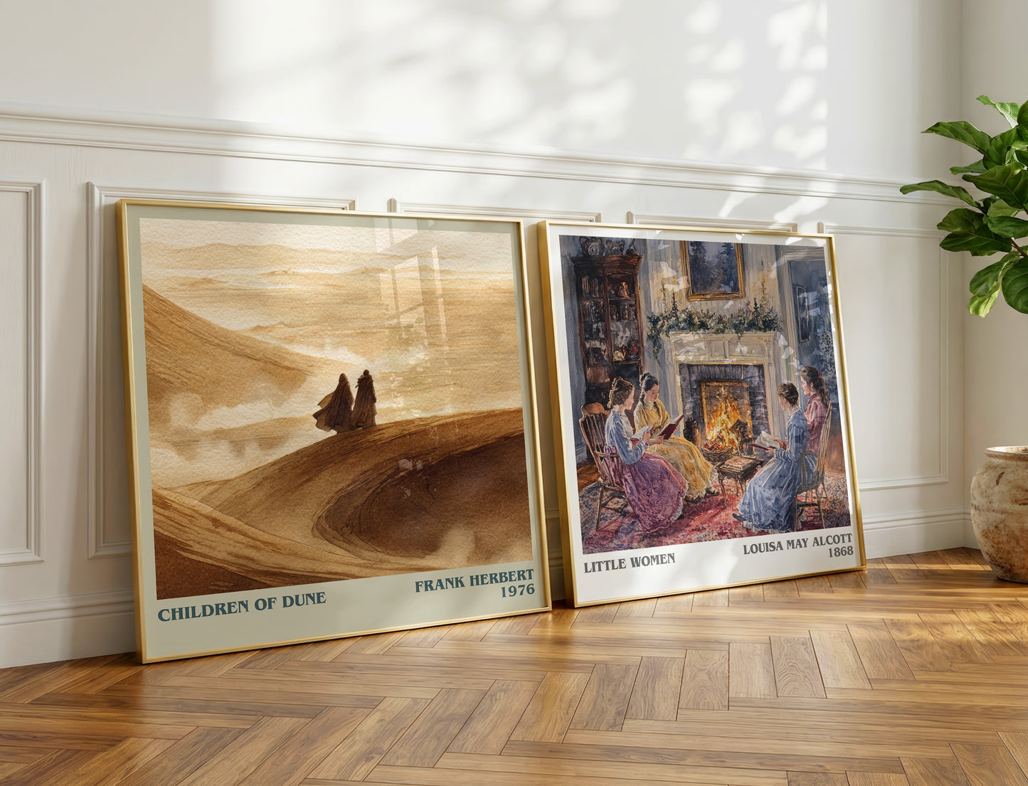 Children of Dune book poster packaging – museum-quality print rolled in protective tube