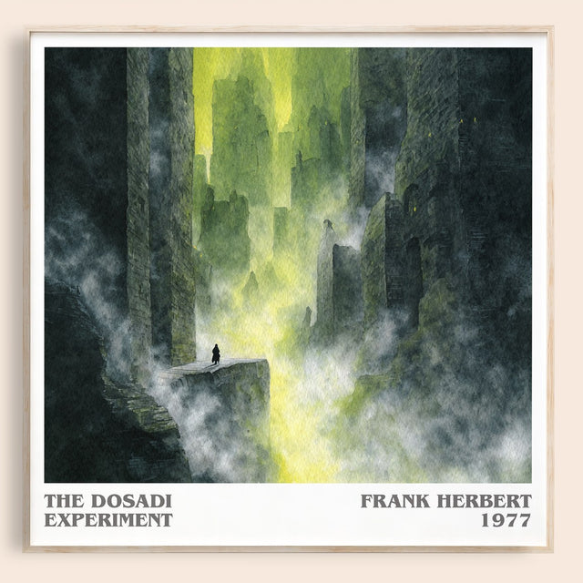 The Dosadi Experiment Literary Art Print by Frank Herbert