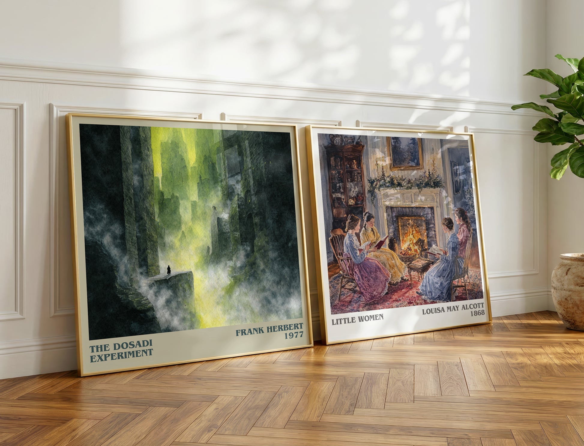 The Dosadi Experiment book poster packaging – museum-quality print rolled in protective tube