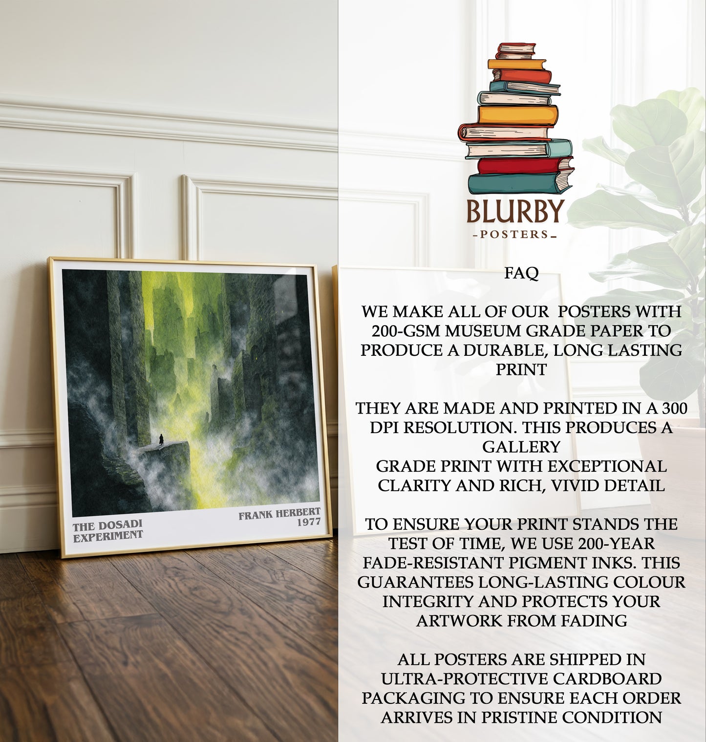 The Dosadi Experiment Literary Art Print by Frank Herbert