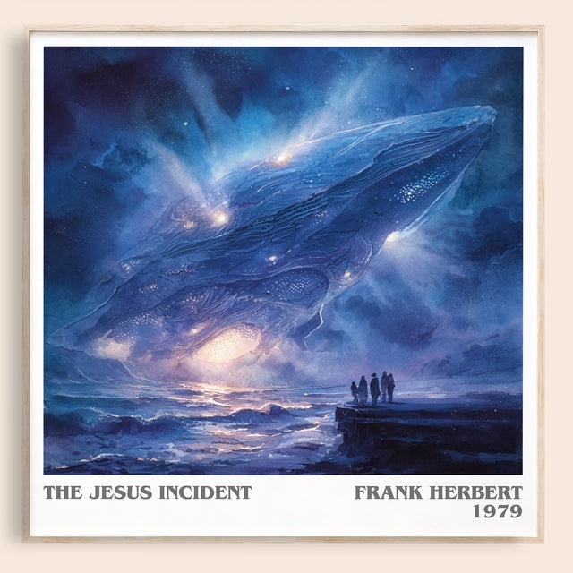 The Jesus Incident Literary Art Print by Frank Herbert