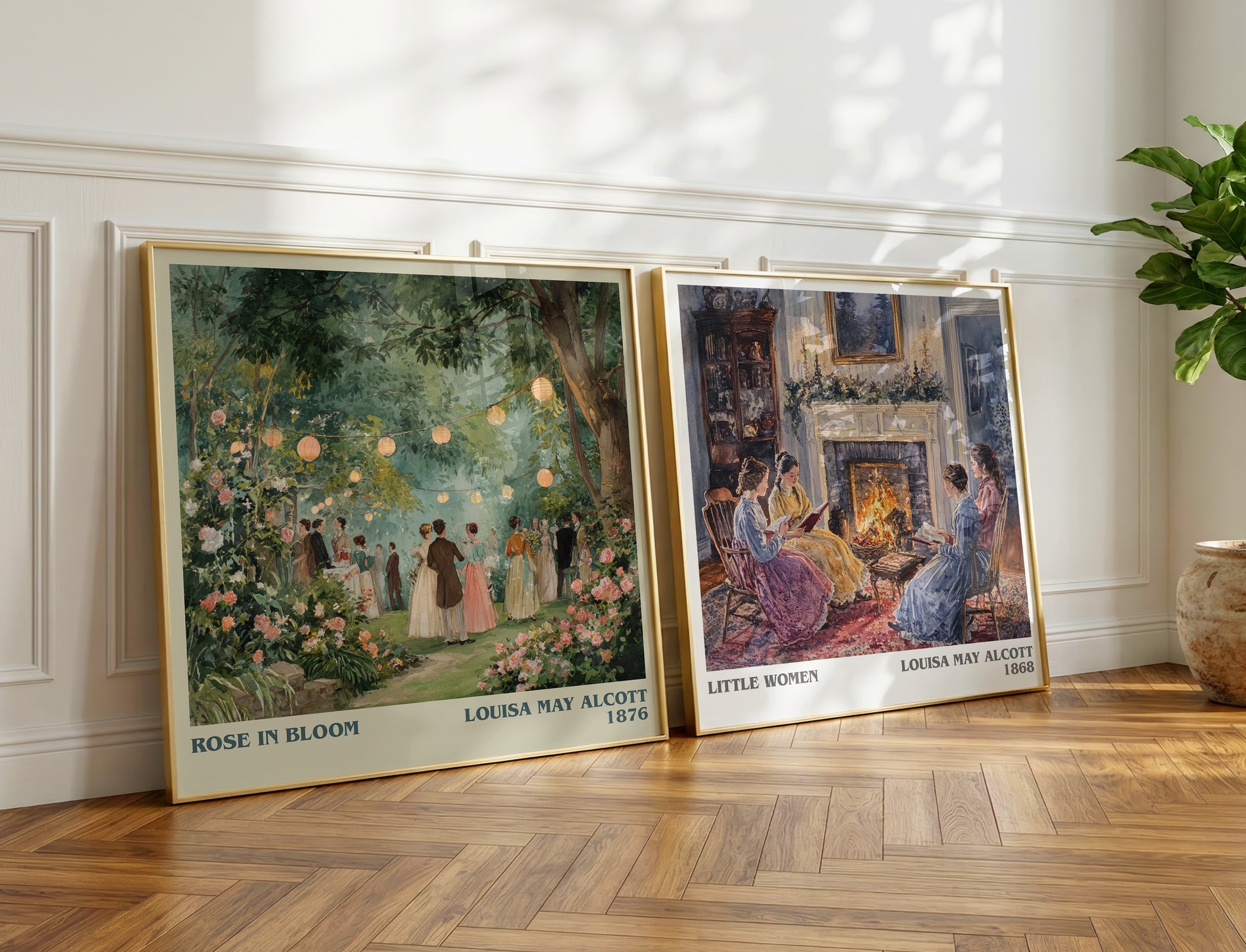 Rose In Bloom book poster packaging – museum-quality print rolled in protective tube