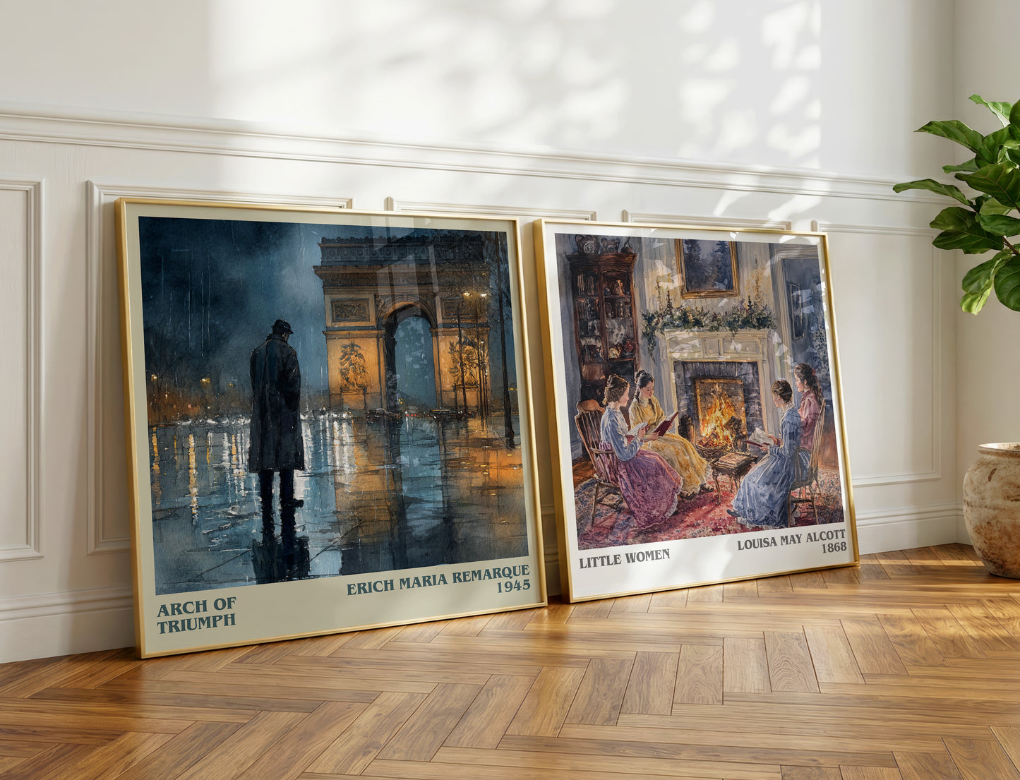 Arch Of Triumph book poster packaging – museum-quality print rolled in protective tube