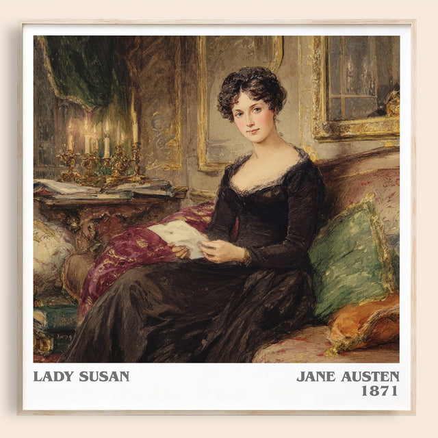 Lady Susan Literary Art Print by Jane Austen