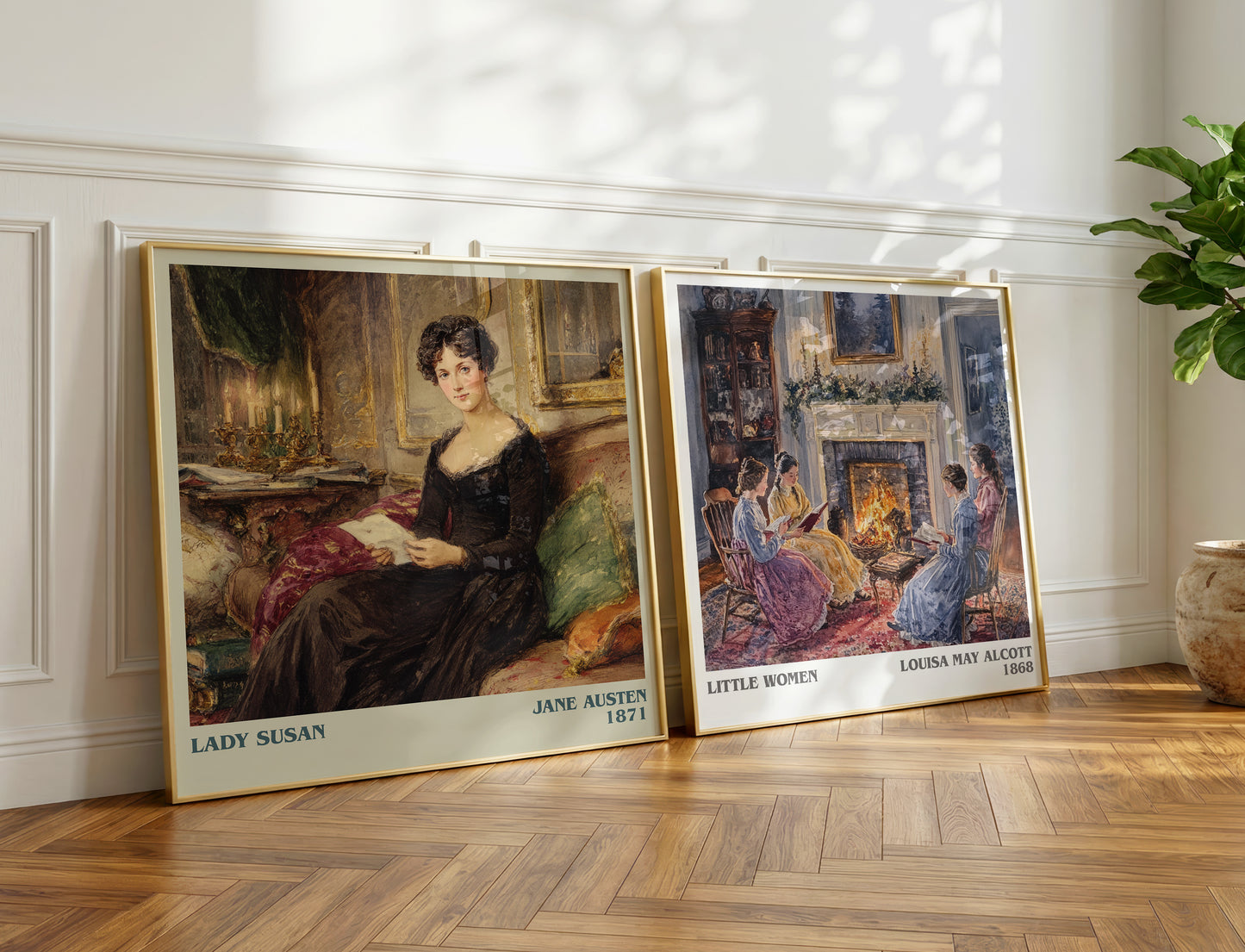 Lady Susan book poster packaging – museum-quality print rolled in protective tube