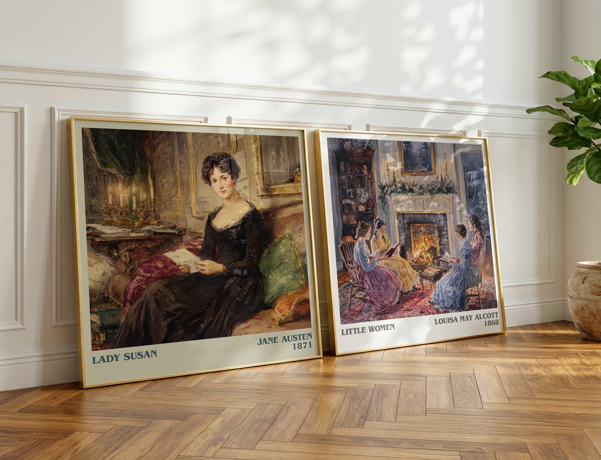 Lady Susan book poster packaging – museum-quality print rolled in protective tube