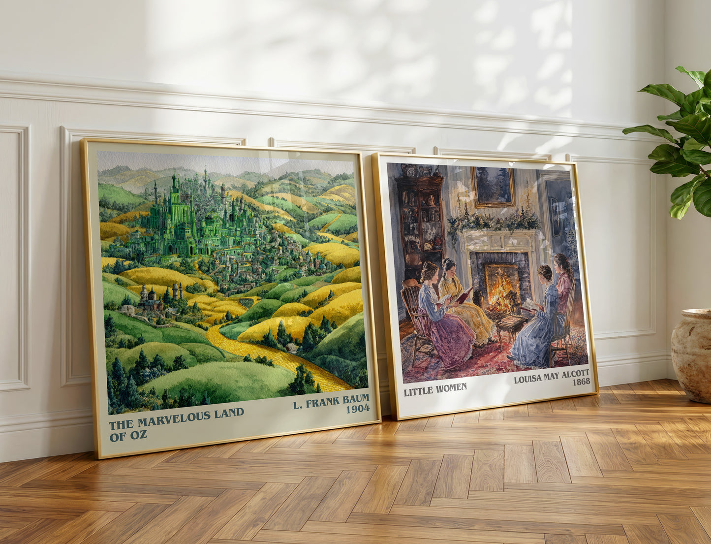 The Marvelous Land of Oz book poster packaging – museum-quality print rolled in protective tube
