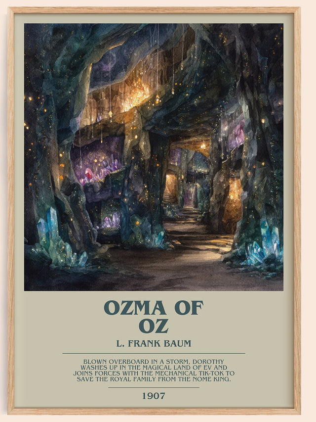Ozma Of Oz Bookish Wall Art by L. Frank Baum