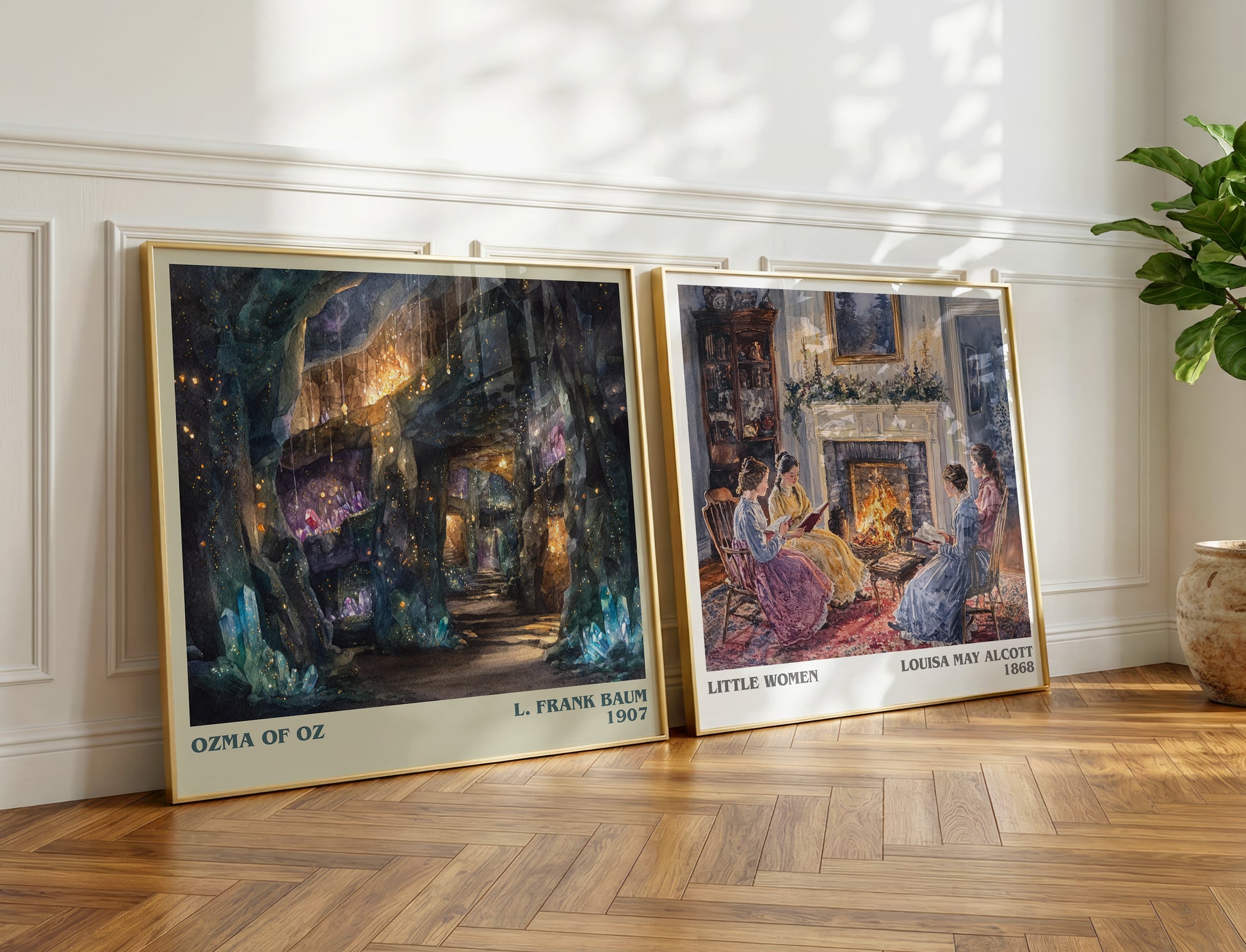 Osma Of Oz book poster packaging – museum-quality print rolled in protective tube