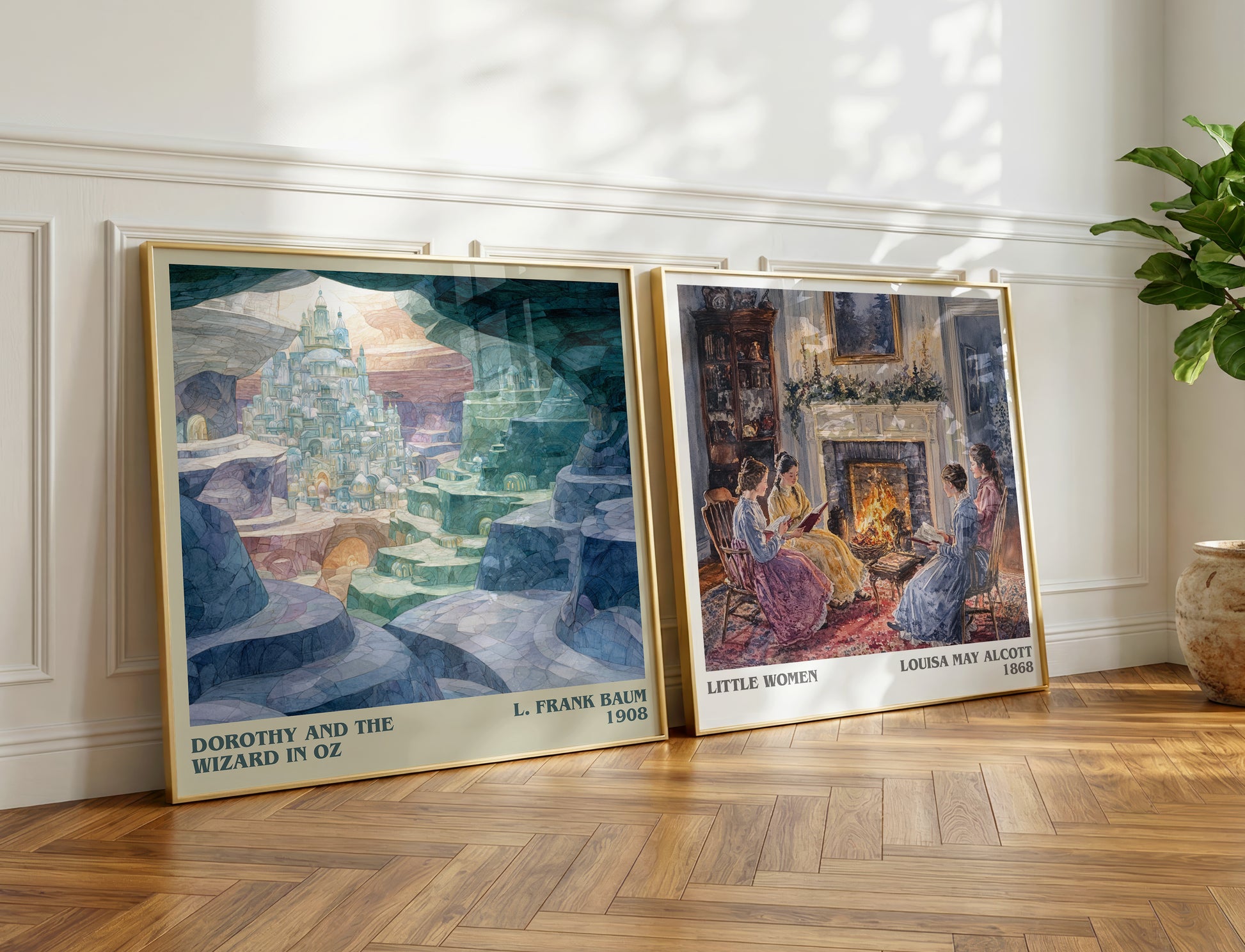 Dorothy And The Wizard In Oz book poster packaging – museum-quality print rolled in protective tube