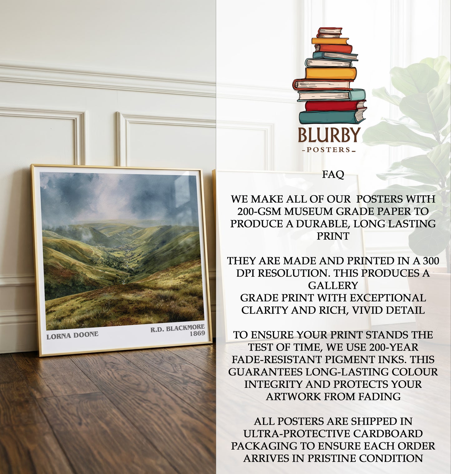 Lorna Doone Literary Art Print by R.D. Blackmore