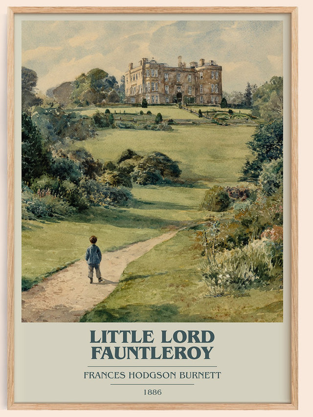 Little Lord Fauntleroy Book Cover Poster by Frances Hodgson Burnett