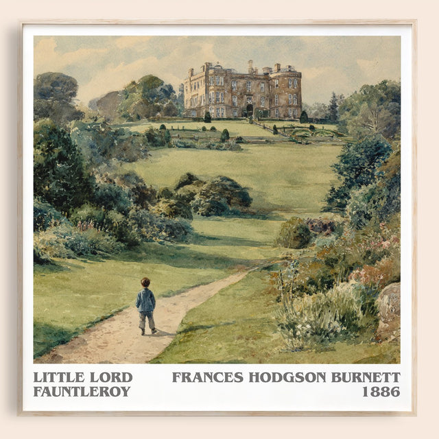 Little Lord Fauntleroy Literary Art Print by Frances Hodgson Burnett