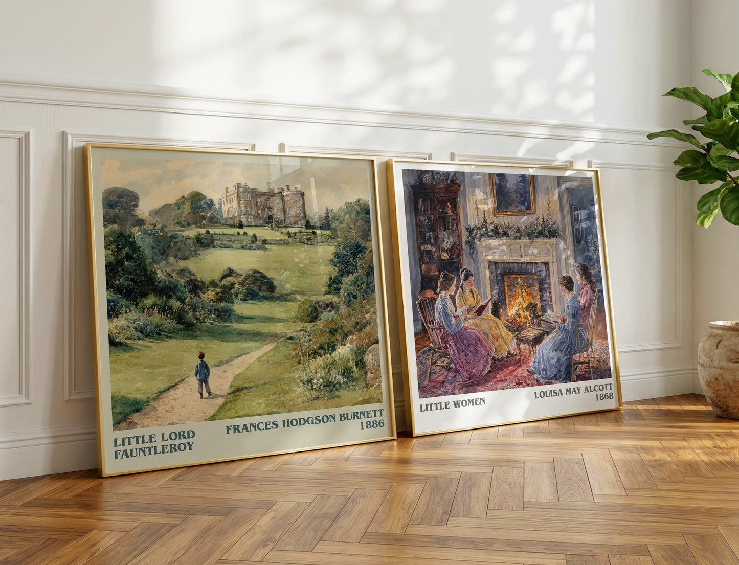 Little Lord Fauntleroy book poster packaging – museum-quality print rolled in protective tube