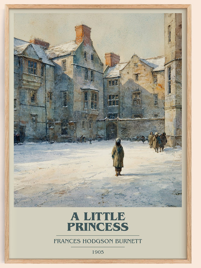 A Little Princess Book Cover Poster by Frances Hodgson Burnett