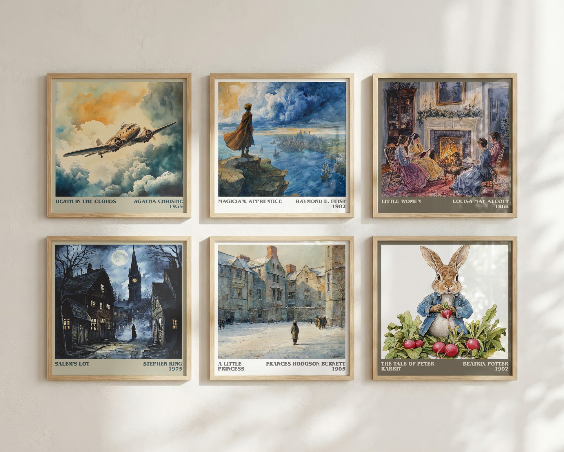 A Little Princess literary book poster framed on wall – classic literature wall art